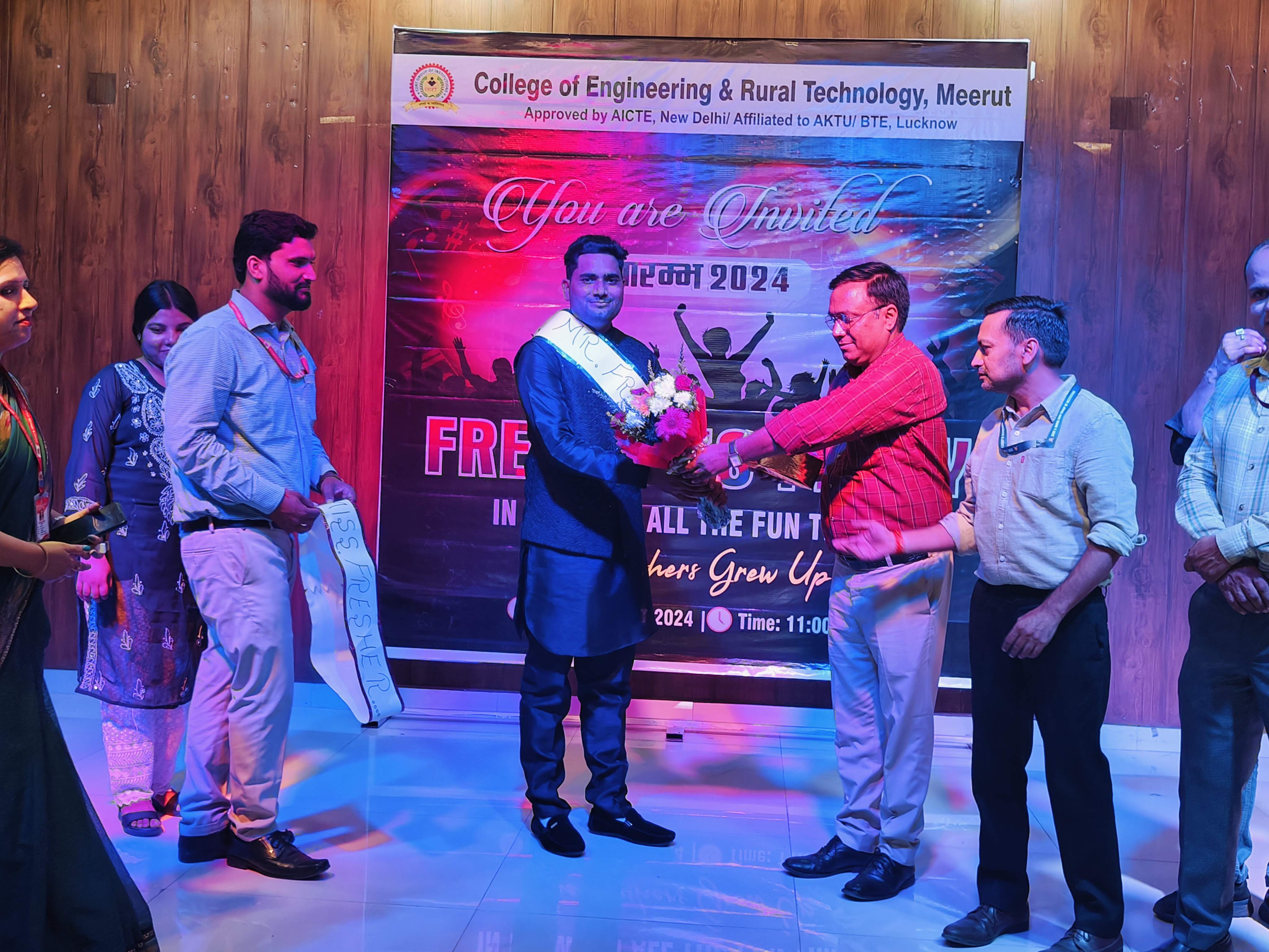 Fresher Party at CERT College Meerut